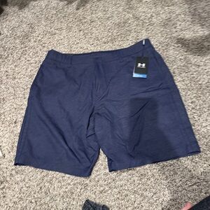 Under Armour Men's Navy Golf Shorts